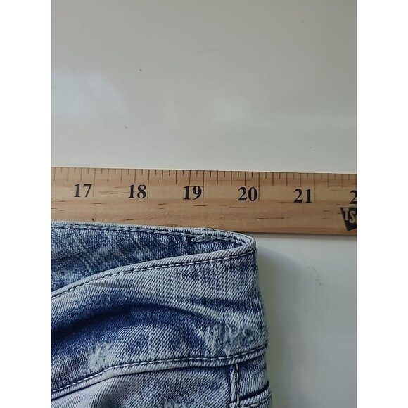 Torrid Premium Boyfriend Distressed Womens Jeans Stretch Denim Size 18 Destroyed - Picture 3 of 16